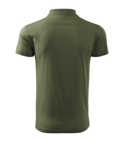 Single J. Galléros póló férfi khaki 