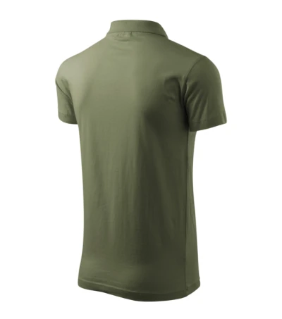 Single J. Galléros póló férfi khaki 