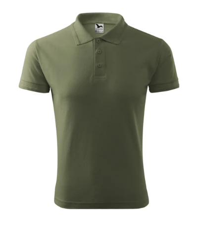 Pique Polo Galléros póló férfi khaki 