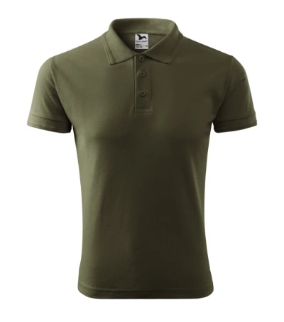 Pique Polo Galléros póló férfi military 