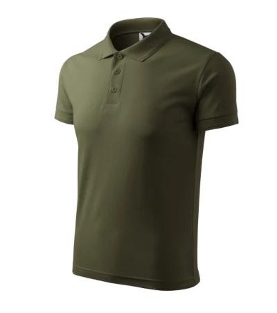 Pique Polo Galléros póló férfi military 