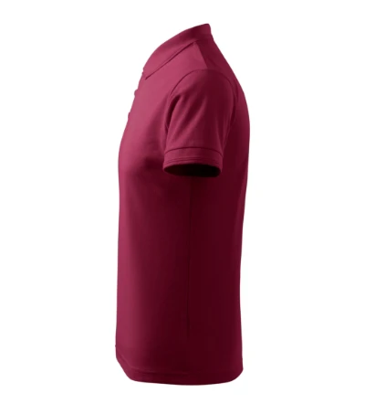 Pique Polo Galléros póló férfi garnet 