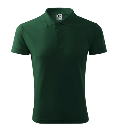 Pique Polo Galléros póló férfi dark green 