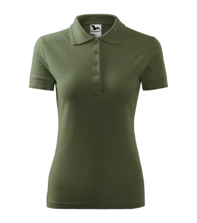 Pique Polo Galléros póló női khaki 