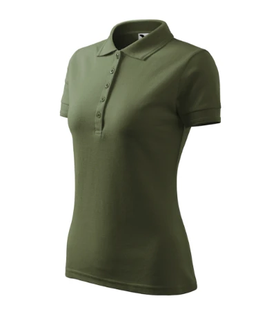 Pique Polo Galléros póló női khaki 