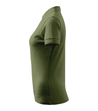 Pique Polo Galléros póló női khaki 