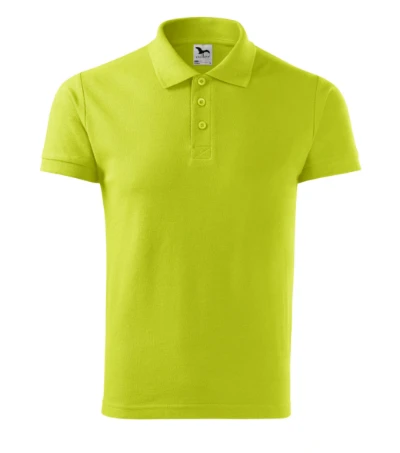 Cotton Galléros póló férfi lime 