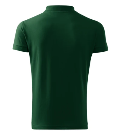 Cotton Galléros póló férfi dark green 