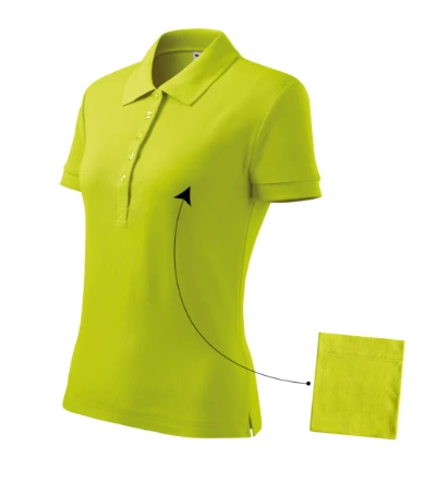 Cotton Galléros póló női lime 