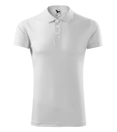 Victory Galléros póló unisex fehér 