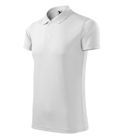 Victory Galléros póló unisex fehér 