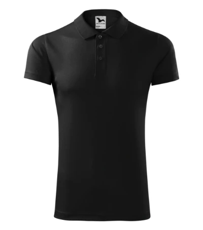 Victory Galléros póló unisex fekete 
