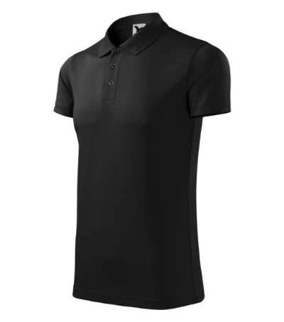 Victory Galléros póló unisex fekete 