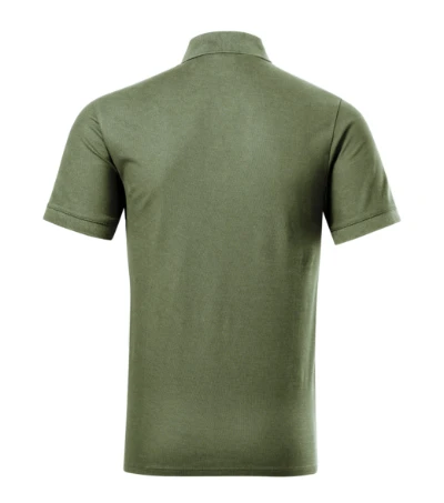 Prime (GOTS) Galléros póló férfi khaki 