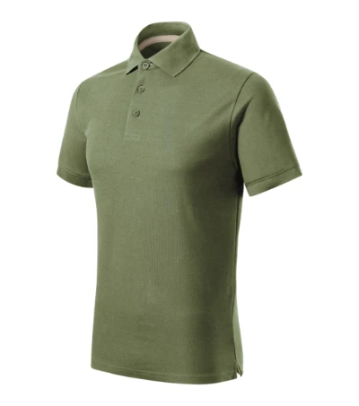 Prime (GOTS) Galléros póló férfi khaki 