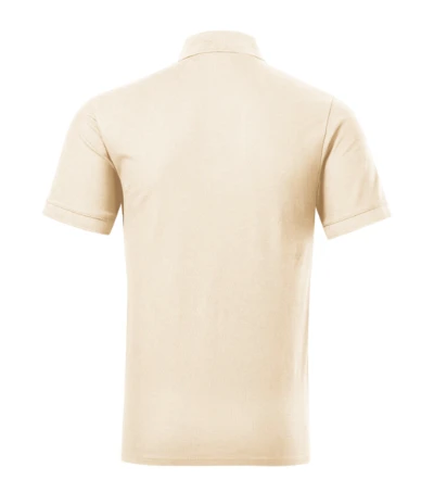 Prime (GOTS) Galléros póló férfi mandula 