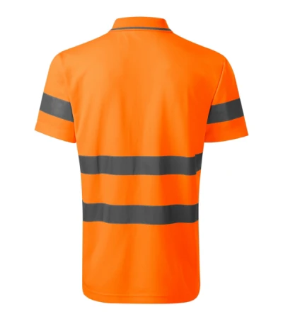 HV Runway Galléros póló unisex fluoreszkáló narancssárga 
