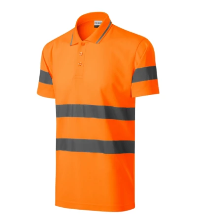 HV Runway Galléros póló unisex fluoreszkáló narancssárga 