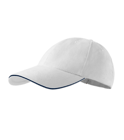 Sandwich 6P Sapka unisex fehér 
