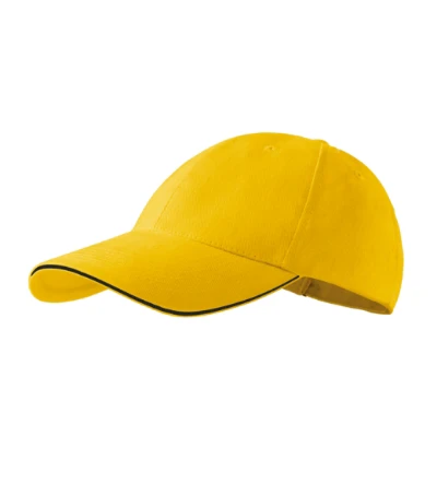 Sandwich 6P Sapka unisex sárga 