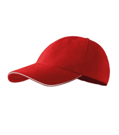 Sandwich 6P Sapka unisex piros 