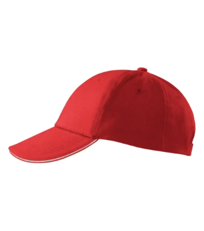 Sandwich 6P Sapka unisex piros 