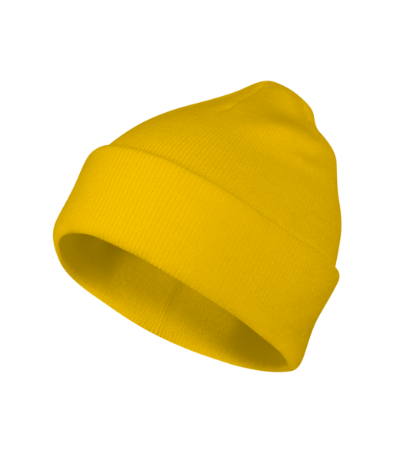 Beanie Sapka unisex sárga 