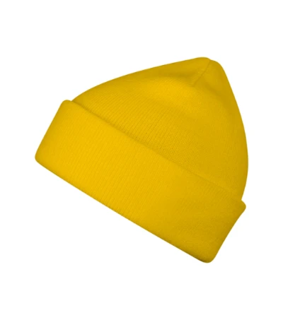 Beanie Sapka unisex sárga 