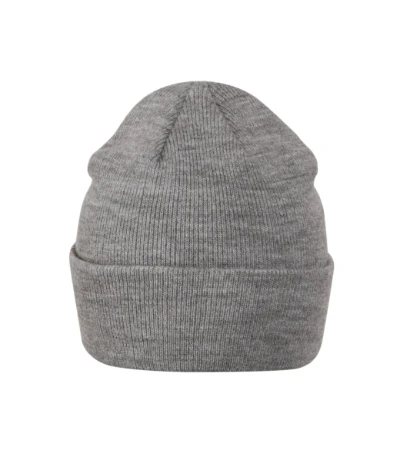 Beanie Sapka unisex sötétszürke melírozott 