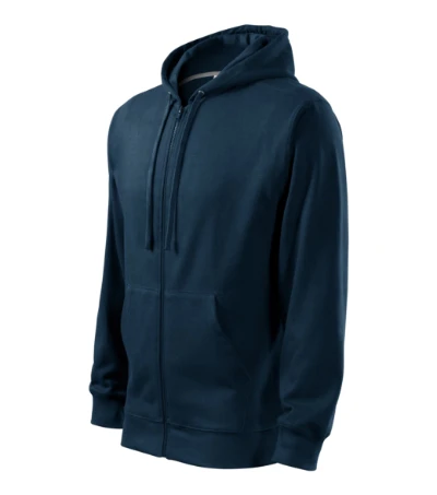 Trendy Zipper Felső férfi tengerészkék 