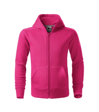 Trendy Zipper Felső gyerek bíborszín 