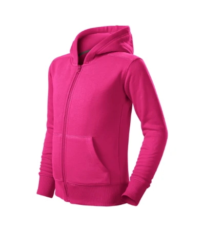 Trendy Zipper Felső gyerek bíborszín 