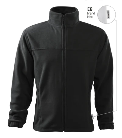 Jacket Polár férfi ébenszürke 94 (brand label) 