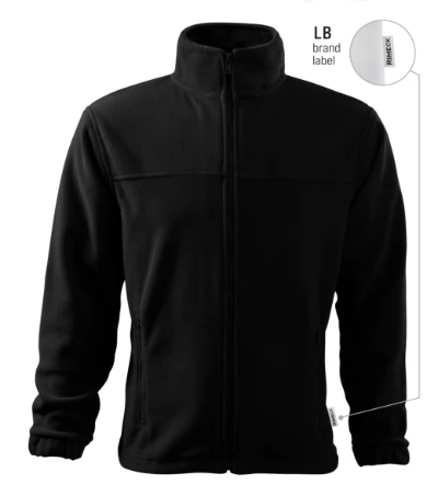 Jacket Polár férfi fekete 01 (brand label) 