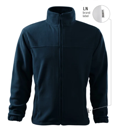 Jacket Polár férfi tengerészkék 02 (brand label) 
