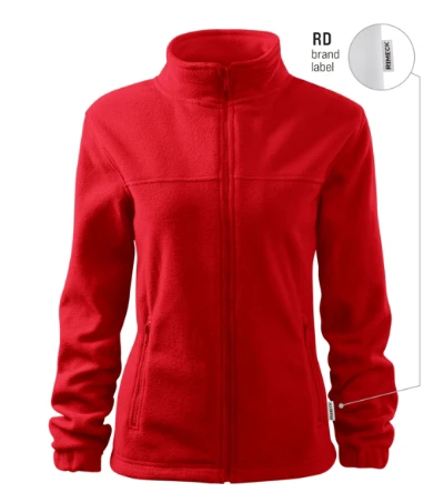Jacket Polár női piros 07 (brand label) 