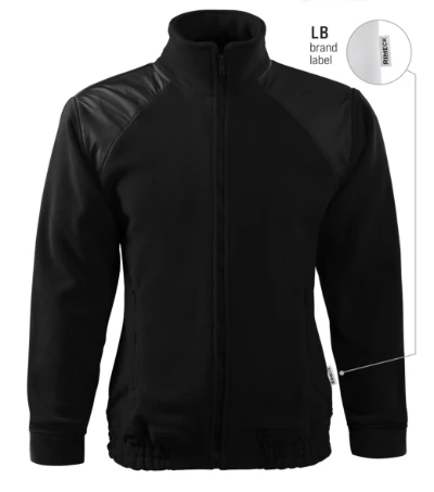 Jacket Hi-Q Polár unisex fekete 01 (brand label) 