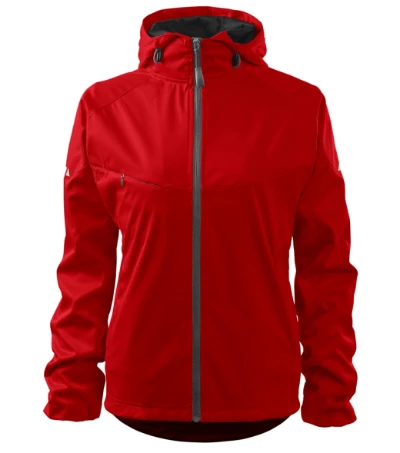 Cool Softshell kabát női piros 