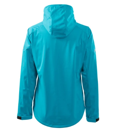Cool Softshell kabát női türkiz 
