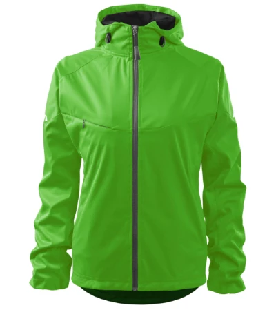 Cool Softshell kabát női almazöld 