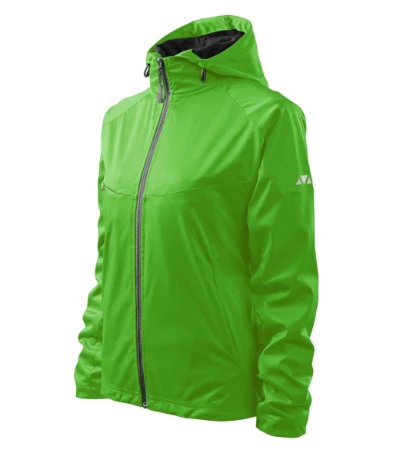 Cool Softshell kabát női almazöld 