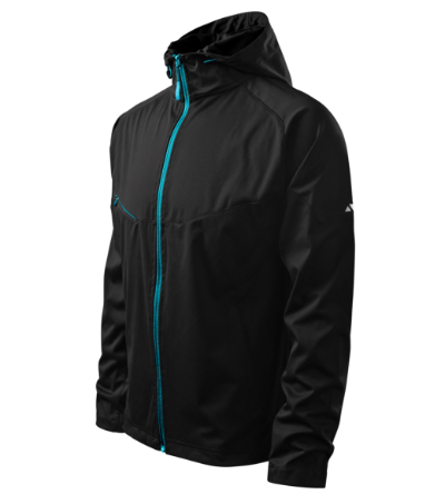 Cool Softshell kabát férfi fekete 