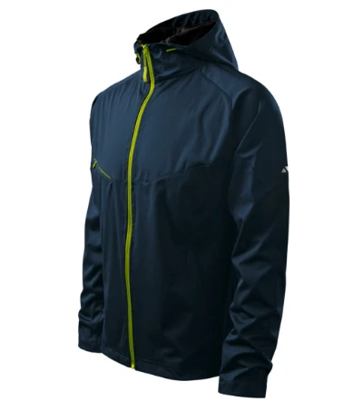 Cool Softshell kabát férfi tengerészkék 