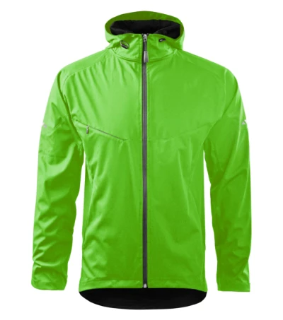 Cool Softshell kabát férfi almazöld 