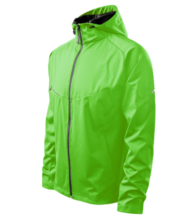 Cool Softshell kabát férfi almazöld 