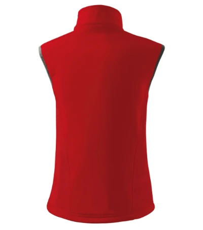 Vision Softshell mellény női piros 