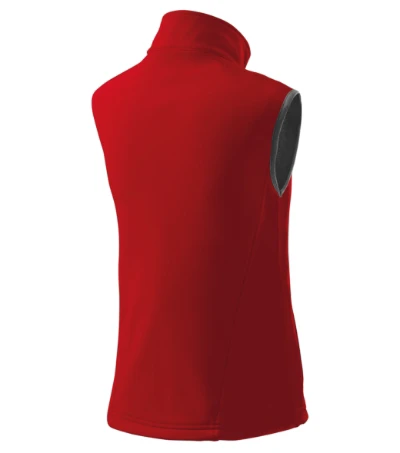 Vision Softshell mellény női piros 