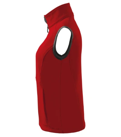 Vision Softshell mellény női piros 