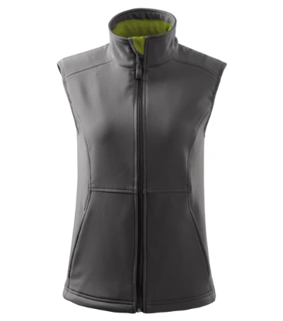 Vision Softshell mellény női acélszürke 