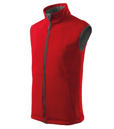 Vision Softshell mellény férfi piros 